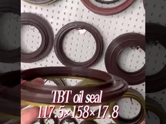 OEM NO.0256647700 / 0256646800 BPW Aks İçin Kauçuk Yağ Contası 117.5 * 158 * 17.8 Mm Kamyon İçin